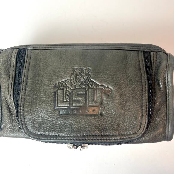 Canyon Outback Leather Louisiana State University LSU Toiletry Bag - Picture 9 of 11